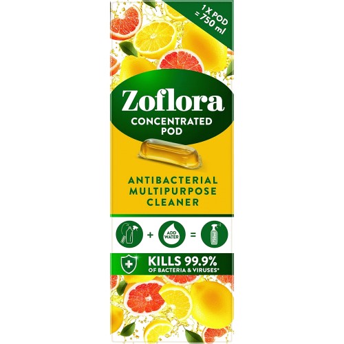 Zoflora Concentrated Refill Pod Lemon Zing 9ml | Affordable & Durable - Product Image Zoflora Concentrated Refill Pod Lemon Zing 9ml | Affordable & Durable - Product Image
